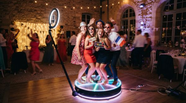 Réservez un photobooth 360 à albi pour des souvenirs inoubliables